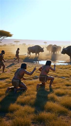 Hunt That Made Humans Intelligent | Homo Erectus Story #shorts #viral