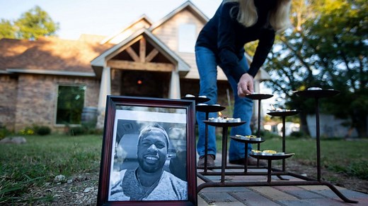 Black man shot by police while attempting to break up a domestic dispute