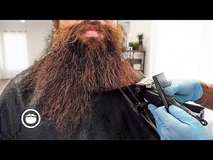 First Beard Trim in 2 Years (Incredible Transformation) | Bob the Barber