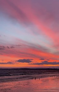Portobello sunrise this morning. | Edinburgh Spotlight