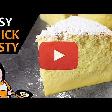 Japanese Cheesecake Recipe | How To Make Cheesecake | Japanese Souffle Cheesecake - Recipe Videos