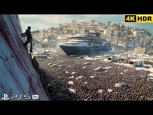 SURVIVING IN FROZEN ZOMBIES CRUISE (PS5 PRO) Immersive Realistic ULTRA Graphics (4K 60FPS HDR)