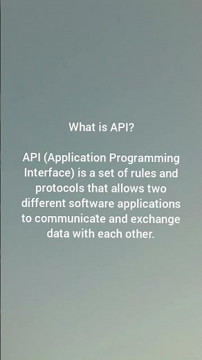 What is API? | API Definition Explained in Simple Words
