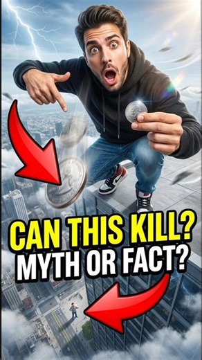 Can a Coin Dropped From a Skyscraper Kill Someone? 🪙 | Myth vs Science