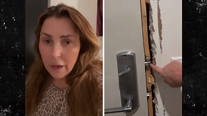 Jillian Barberie's Front Door Almost Broken Down, Middle Of the Night