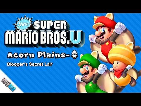 New Super Mario Bros. U - Blooper's Secret Lair