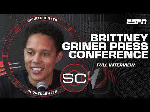[FULL INTERVIEW] Brittney Griner's first press conference since being released from Russian prison