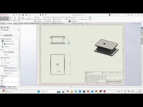 How to make layout in solidwork