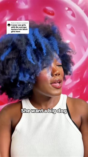 Replying to @Queen approved for all hair types & textures 👀💙 #naturalhairtiktok #hairtok #temporaryhaircolor #curlkandy #naturalhair