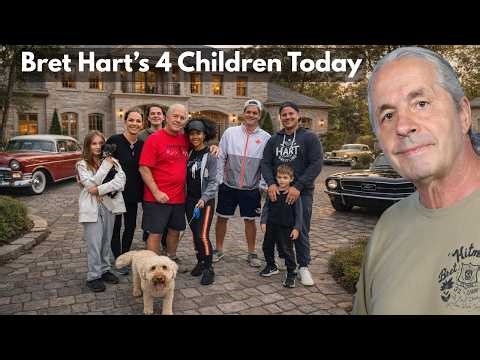 Bret Hart’s 4 Children Today — Fame, Family Pain & The Dark Legacy of Wrestling’s Hart Dynasty