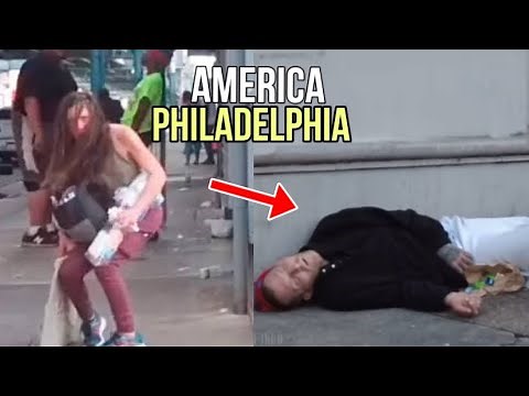 There are more and more zombies in America philadelphia || documentary videos zombie philadelphia