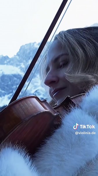 Lovely Violin Performance in the Mountains of Germany