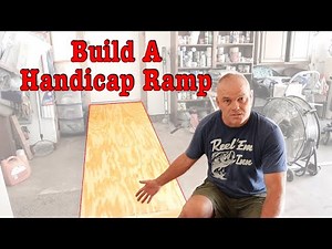 How To Build A Wheelchair Ramp | Handicap Ramp