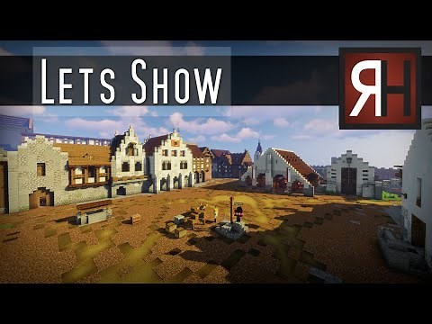 Bau einer mittelalterlichen Stadt in Minecraft