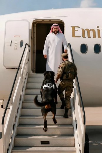 Heroic K9 Rottweiler Saves Passengers on Emirates Flight