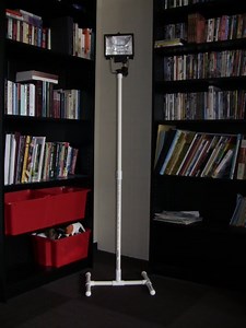 Build a Versatile PVC Light Stand for Under $5