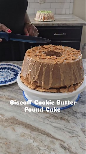 102K views · 8.5K reactions | Biscoff Cookie Butter Pound Cake...Recipe is in Sarah's Granddaughter-25 Pound Cake Recipes Inspired by Legacy and Love ❤️ #thanksgiving #yummy #biscoffcookiebutter #baking #rest | Savory & Sweet Treats | Facebook