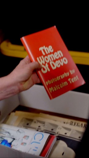 15K views · 344 reactions | DEVO had some crazy record store displays over the years. Learn more about them by watching the new webseries - 50 Years of De-Evolution: Exploring Devo’s Band Archives - out NOW on YouTube. | Devo | Facebook