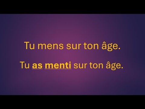Exercice - Mettez 45 phrases au Passé Composé