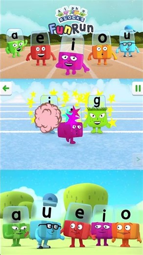 Alphablocks Magic Run #18 - Meet the Alphablocks! - Cbeebies Games