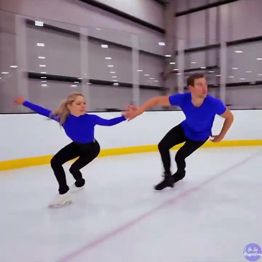 Sia- Snowman edit, Couple ice skating