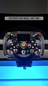 What is your favorite Thrustmaster wheel add-on? 🏎 #thrustmaster #SimRacing #simulation #wheelsandpedals | Pagnian Advanced Simulation