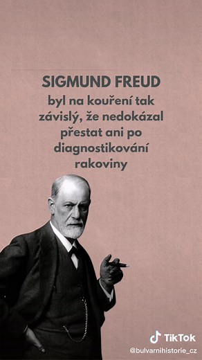 K Jackie Kennedy se hodí doplnit, že v její době bylo kouření naprosto běžné, kouřila spousta lidí a všude. Nehrotilo se to jako dnes, takže ano, určitě bylo víc těhotných kuřaček než teď. Jaroslav Vrchlický je autorem Noci na Karlštejně! Sigmund Freud byl neurolog, psycholog a zakladatel psychoanalýzy. Jeho dcera Anna mimochodem léčila Marilyn Monroe, určila jí diagnózy citové lability, nadměrné touhy po se-x-u, strachu ze samoty a stihomamu spojeného s výbuchy schizofrenie. #jackiekennedy #jar