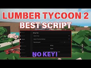 DARK X! The BEST Lumber Tycoon 2 Script 🪚 Dupe Items, Bring Trees, Wires, Wood, Gifts & MORE!