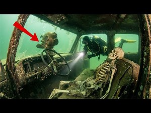 Diver Finds Upside-Down WWII Sherman Tank — Crew Still Inside After 80 Years