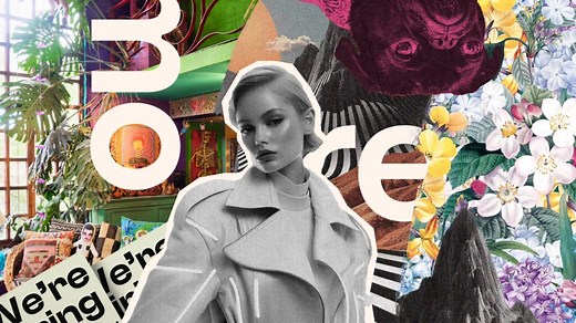 What is the maximalism graphic design trend?