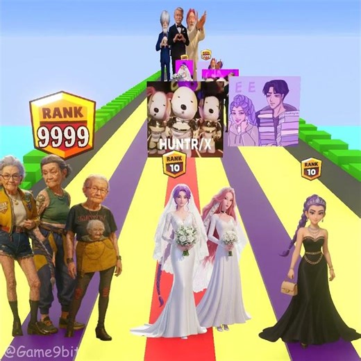 Old woman Mira, bride Rumi vs princess Rumi, who do you like singing the most?