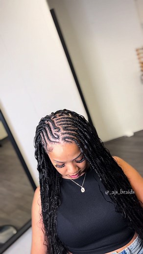 Stunning Freestyle Fulani Braids for a Chic Look