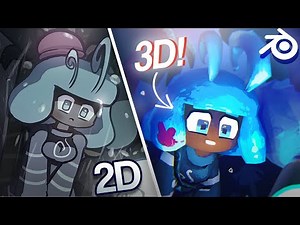 How I Transformed A 2D Drawing Into A 3D Render