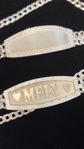 Beautiful Names and Initials with Sterling Silver