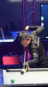 Alex Pagulayan with a great jump shot! #USOpenPool | The Sharkstream