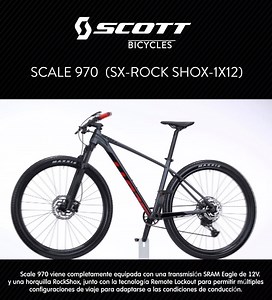 2.6K views · 55 reactions | Presentamos la Scott Scale 970 | Scott Sports Costa Rica | Facebook