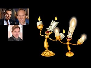 Animated Voice Comparison- Lumiere (Beauty and the Beast)
