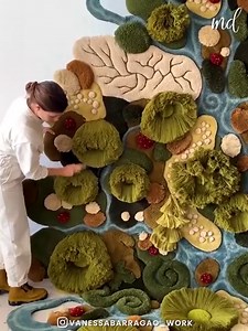 1.5M views · 10K reactions | Hand tufted rugs that are just amazing! | MetDaan Fashion | Facebook