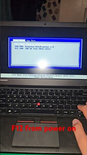 how to access Thinkpad Bios boot menu #thinkpad #windows #lenovo