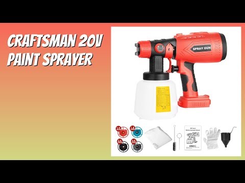 REVIEW (2025): Craftsman 20V Paint Sprayer. Features