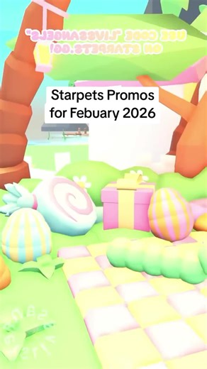 Starpets Promos for Febuary 2026 #Starpets #Freepets #Roblox #fyp #Discountcode