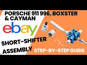 Fix Your FLOPPY Porsche 911 996 Gear Shifter With This SIMPLE DIY