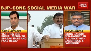 5.1K views · 16 reactions | Facebook India favouring BJP, RSS? IT Minister RS prasad slams Rahul Gandhi’s allegations. Anand Patel brings you more on this. #ITVideo #Facebook #India | India Today | Facebook