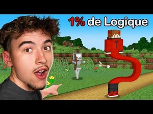 Voici Minecraft si RIEN était LOGIQUE !