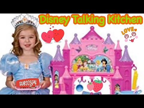 Disney Princess Kids Deluxe TALKING KITCHEN #shorts