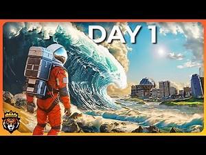 DAY 1 First Look at this NEW Apocalyptic Survival Game... Eden Crafters Gameplay