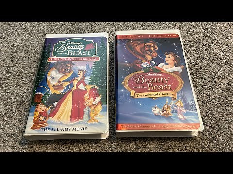 Beauty and The Beast The Enchanted Christmas VHS Overview (2024 Edition)