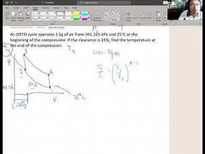 Otto Cycle Solve Problem - Combustion Engineering