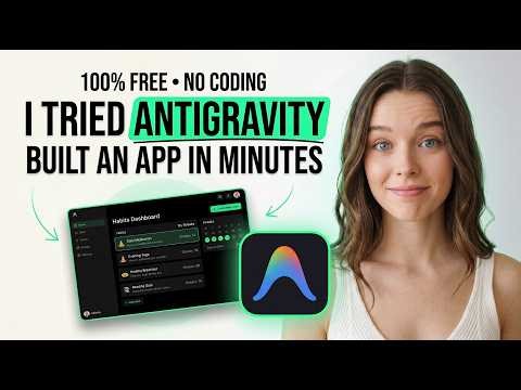 I Built an App in MINUTES Using Google Antigravity (100% Free)
