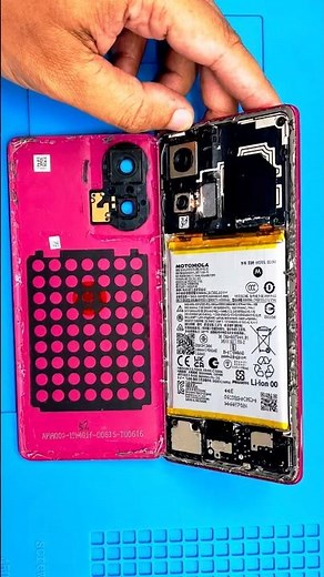 Motorola Edge 50 Fusion 5G Back Panel Open 🔧📱 #shortsvideo #shorts